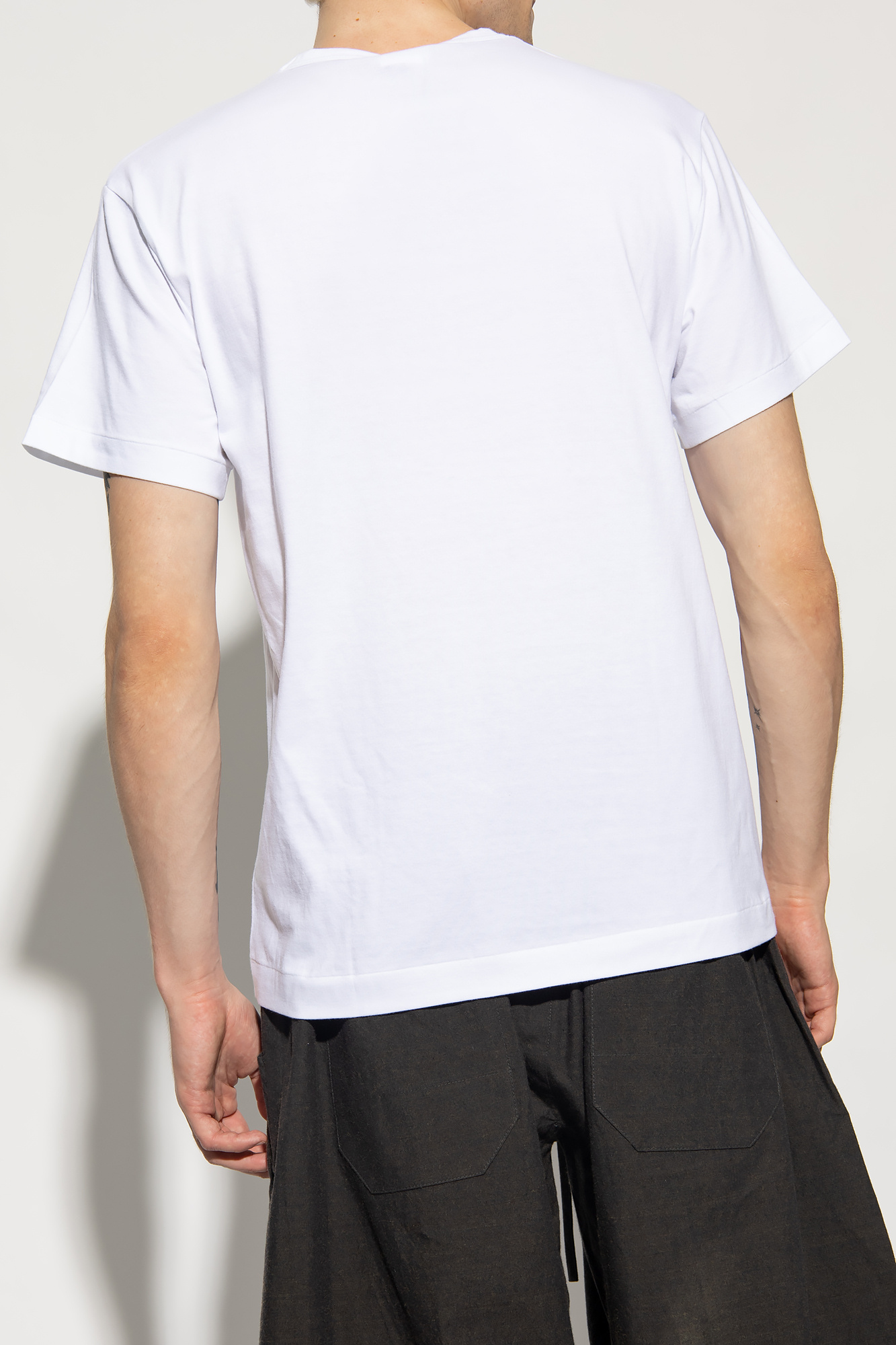 White Printed T-shirt Comme des Garçons Homme Plus - Vitkac